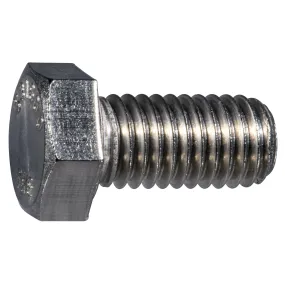 1/2"-13 x 1" 316 Stainless Steel Coarse Thread Hex Cap Screws (5 pcs.)