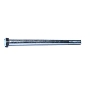 1/2"-20 x 8" Zinc Plated Grade 5 Steel Fine Thread Hex Cap Screws