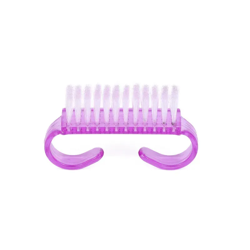 1/3/10Pcs Acrylic Nail Brush 4 Color Nail Art Manicure Pedicure Soft Remove Dust Plastic Cleaning Nail Brushes File Tools Set