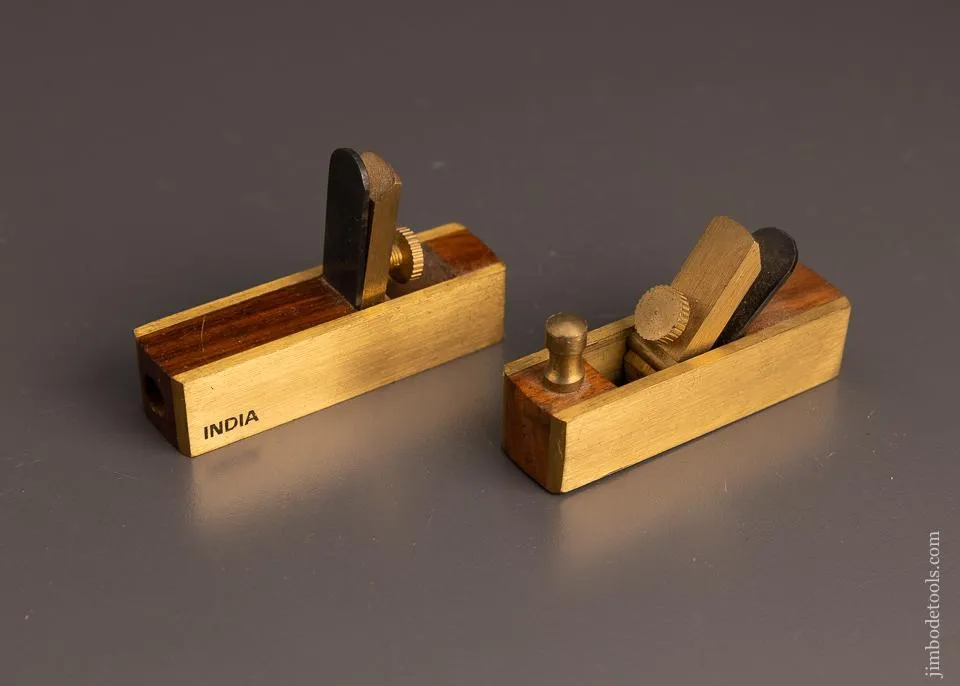 2 Brass & Rosewood Instrument Maker’s Planes - 100090