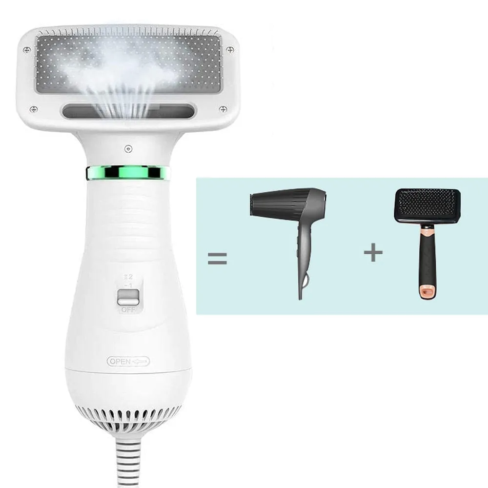 2in1 Portable Adjustable Smart Pet Hair Dryer