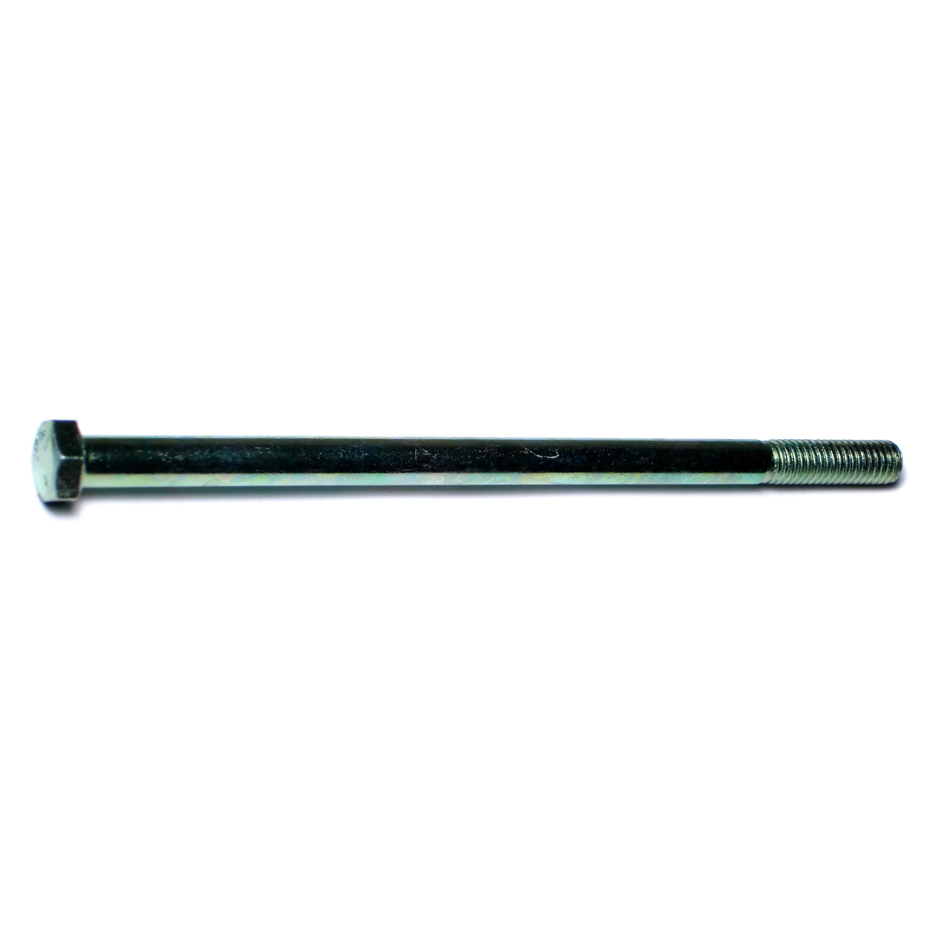 3/8"-16 x 7" Green Rinsed Zinc Grade 5 Hex Cap Screws (44 pcs.)