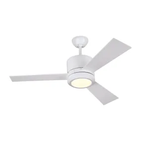 42" Ceiling Fan from the Vision 42 Collection in Matte White Finish by Visual Comfort Fan