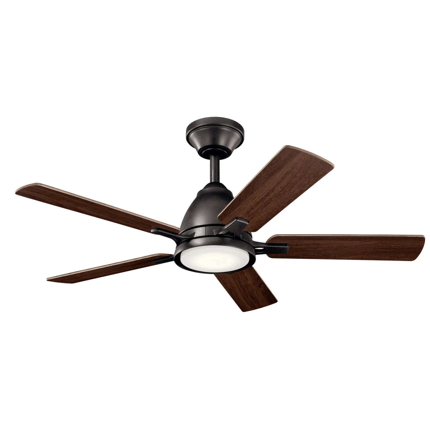 44"Ceiling Fan from the Arvada Collection in Anvil Iron Finish by Kichler