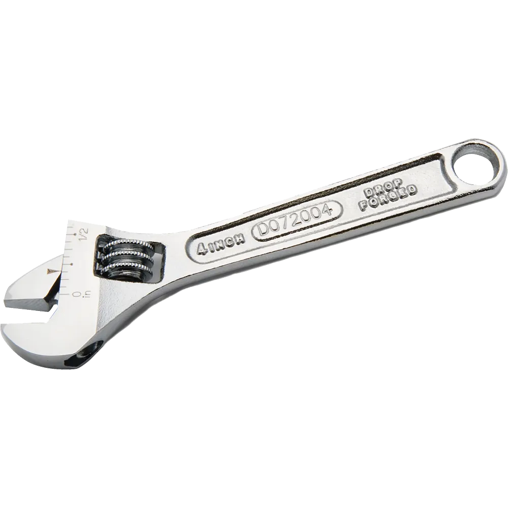 4" ADJUSTABLE WRENCH