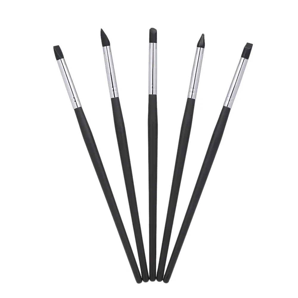 5 Premium Dental Silicone Brushes