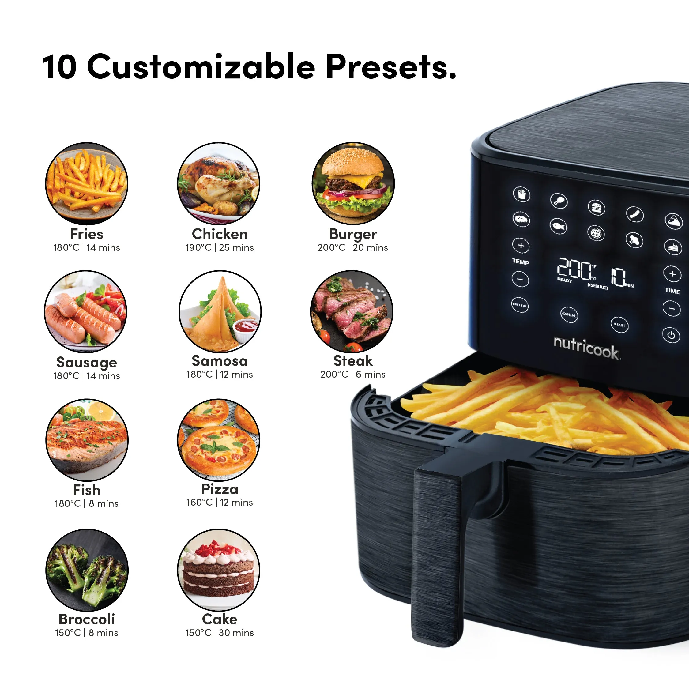 Air Fryer 2 - Black (Brown Box)