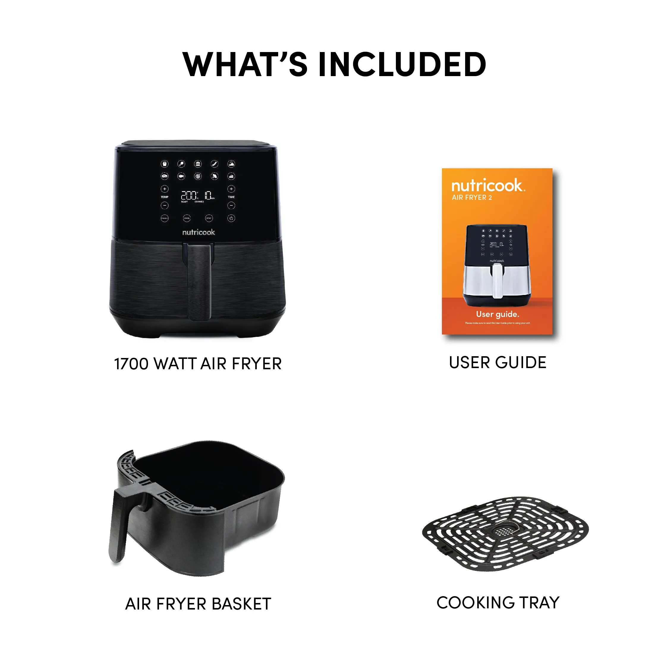 Air Fryer 2 - Black (Brown Box)