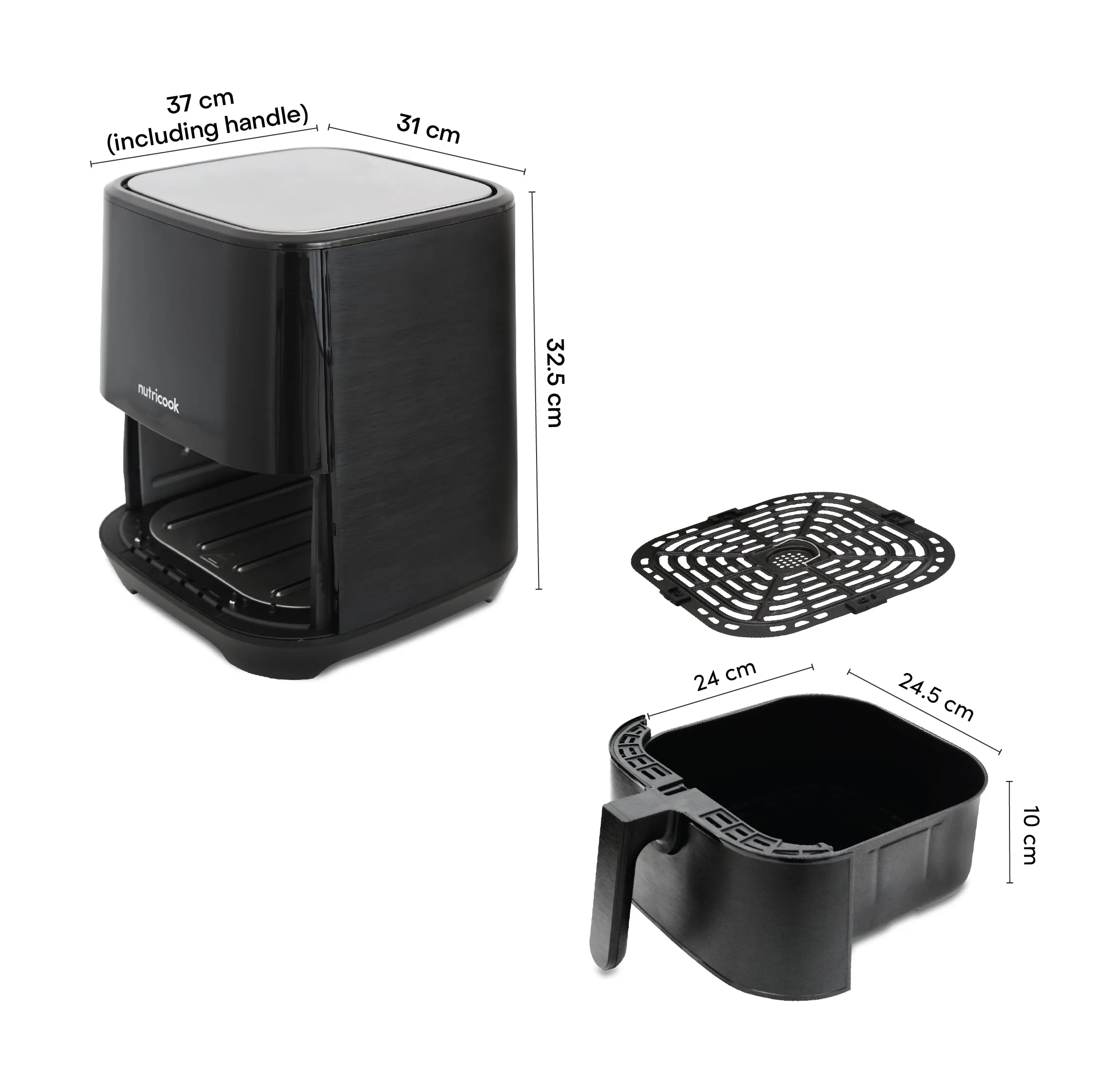 Air Fryer 2 - Black (Brown Box)