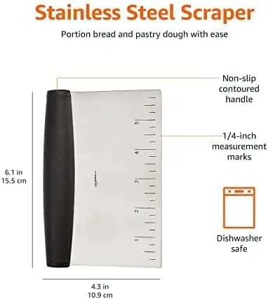 Amazon Basics Multi-purpose Stainless Steel Scraper - WIL-220