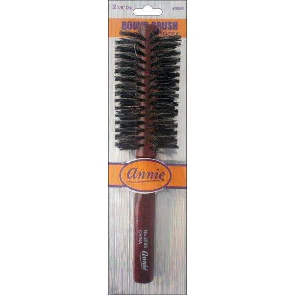 Annie Hard Round Bristle Brush 2 1/8 Inch