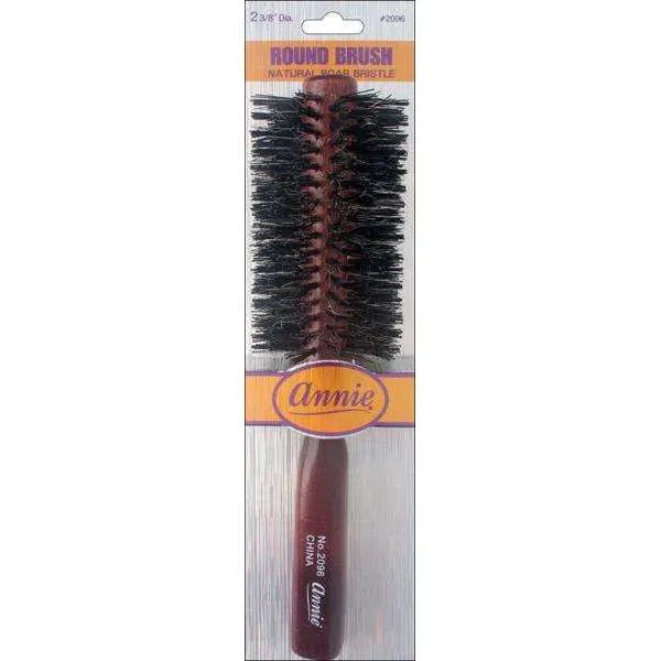 Annie Hard Round Bristle Brush 2 3/8 Inch