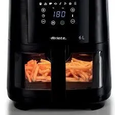 Ariete Air Fryer 1300WCapacity 6LTimer 60 MinBlack