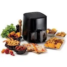 Ariete Air Fryer 1300WCapacity 6LTimer 60 MinBlack