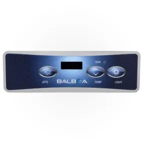 Balboa Control Panel Overlay 10839