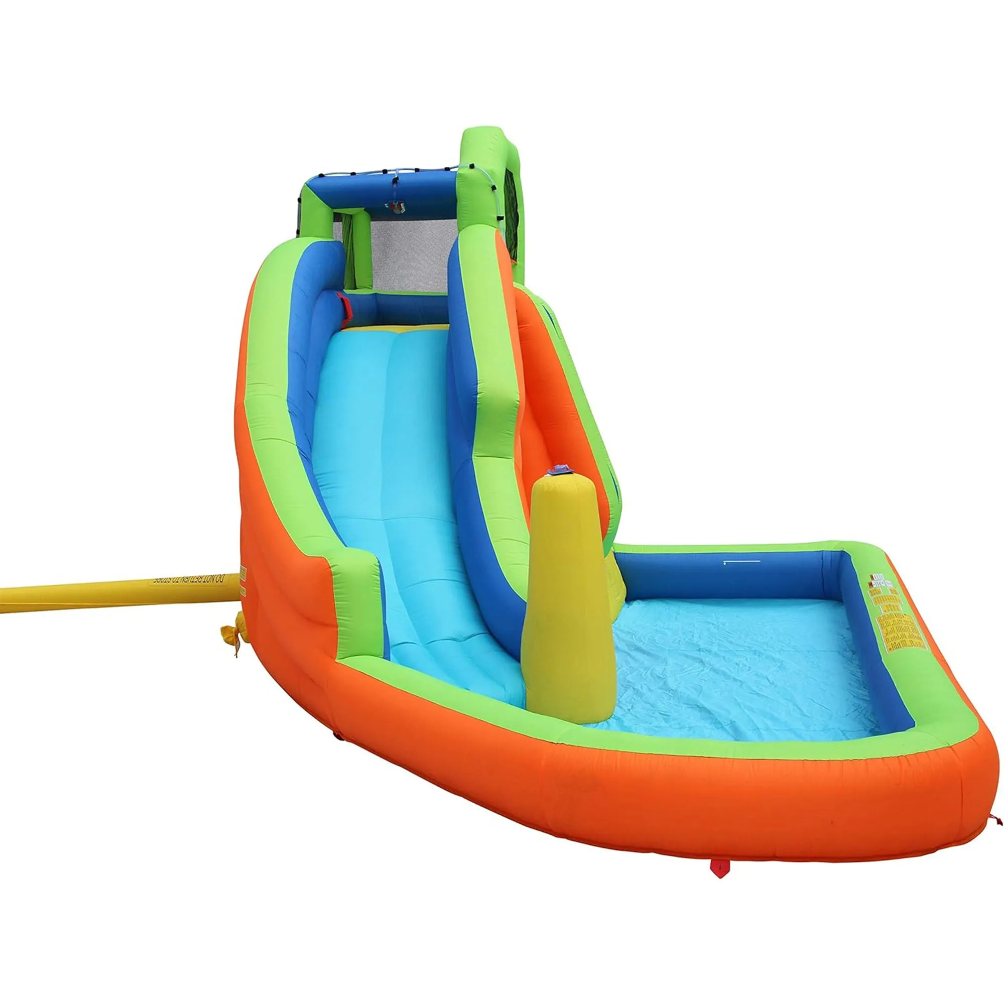 Banzai Gushing Geyser Water-Spraying Inflatable Water Park Set, Multicolor(Used)