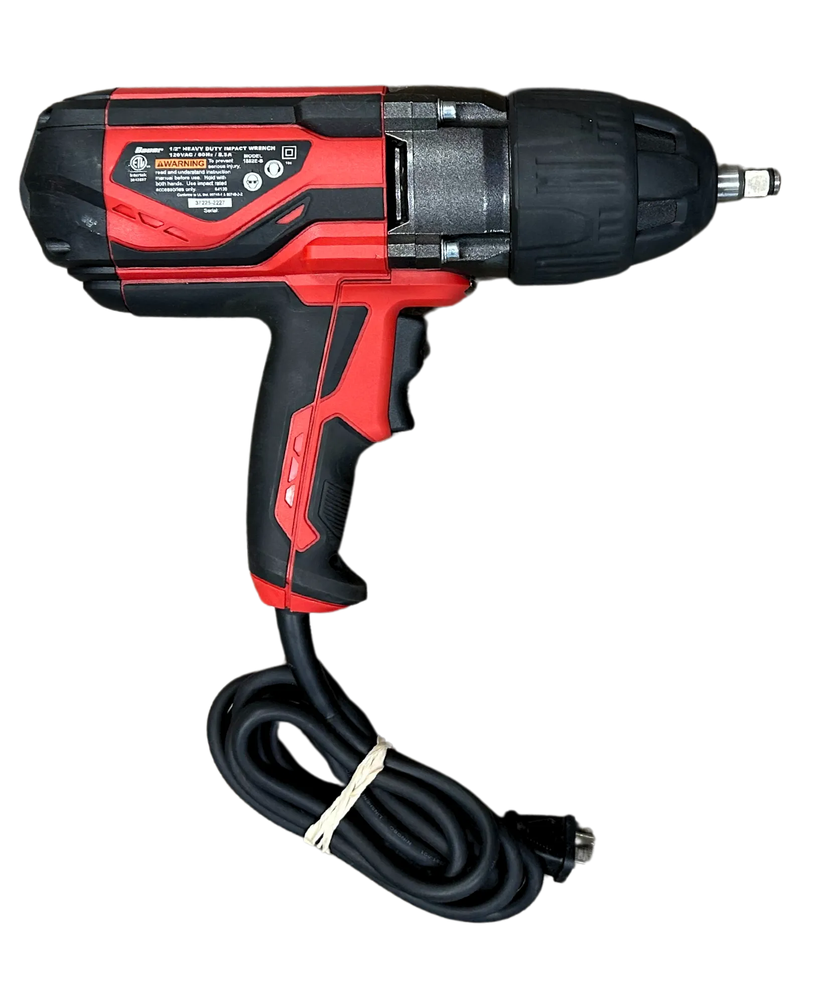 BAUER™ 1/2 in. Impact Wrench with Rocker Switch