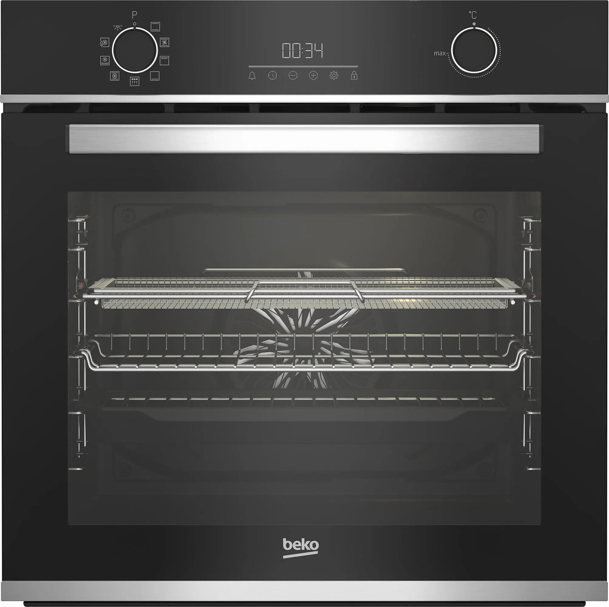 Beko Pyrolytic Single Oven With Air Fryer | BBIMA13301XMP