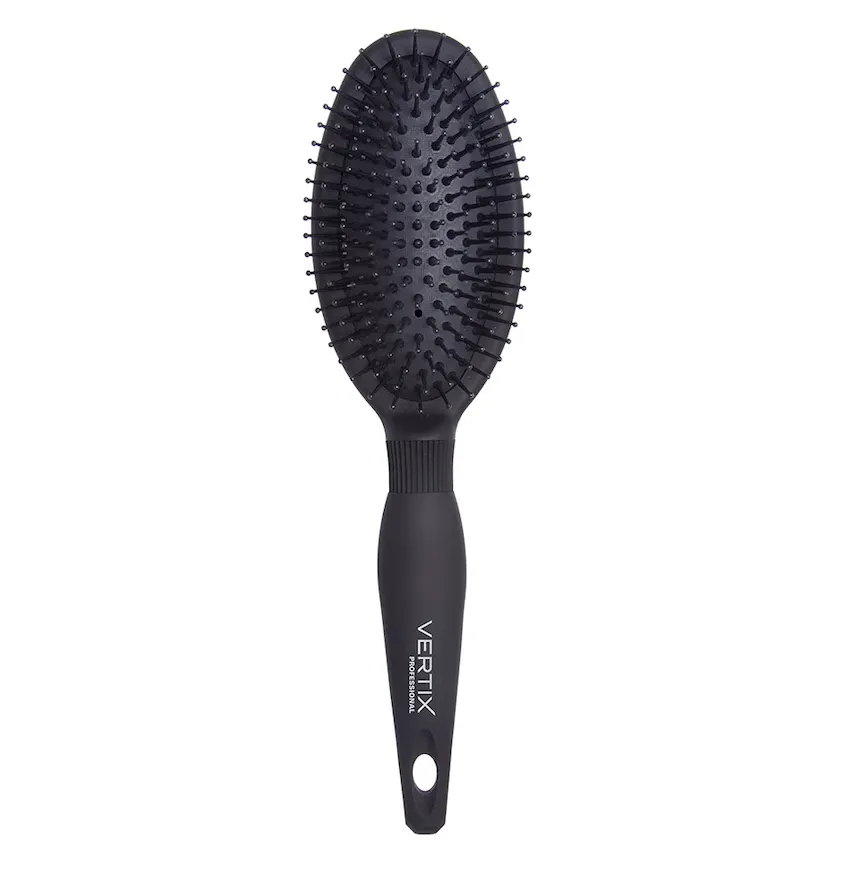 Black Oval Detangle Hair Brush  - Vertix Professional