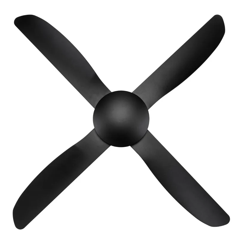 Brilliant Vector-II 52in. AC Ceiling Fan with Ezi-Fit Blades - Matt Black