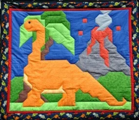 Brontosaurus Quilt Pattern