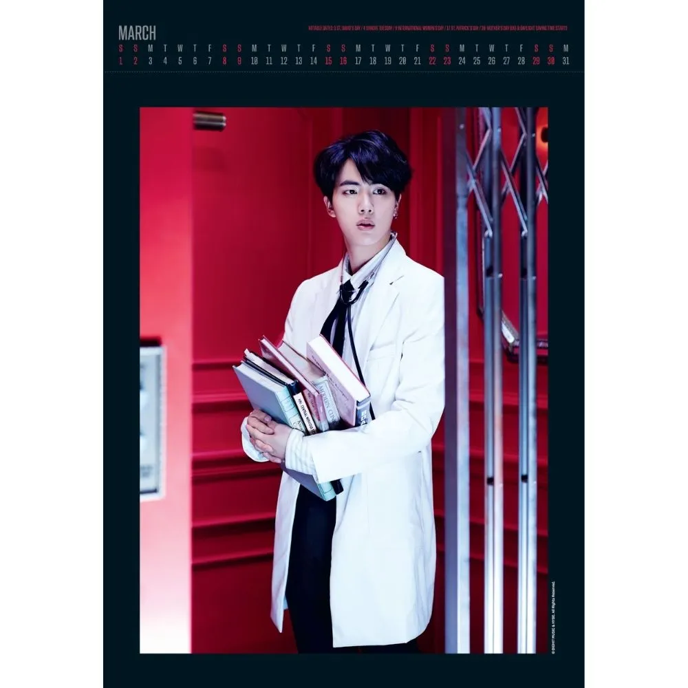 BTS 2025 A3 DELUXE CALENDAR