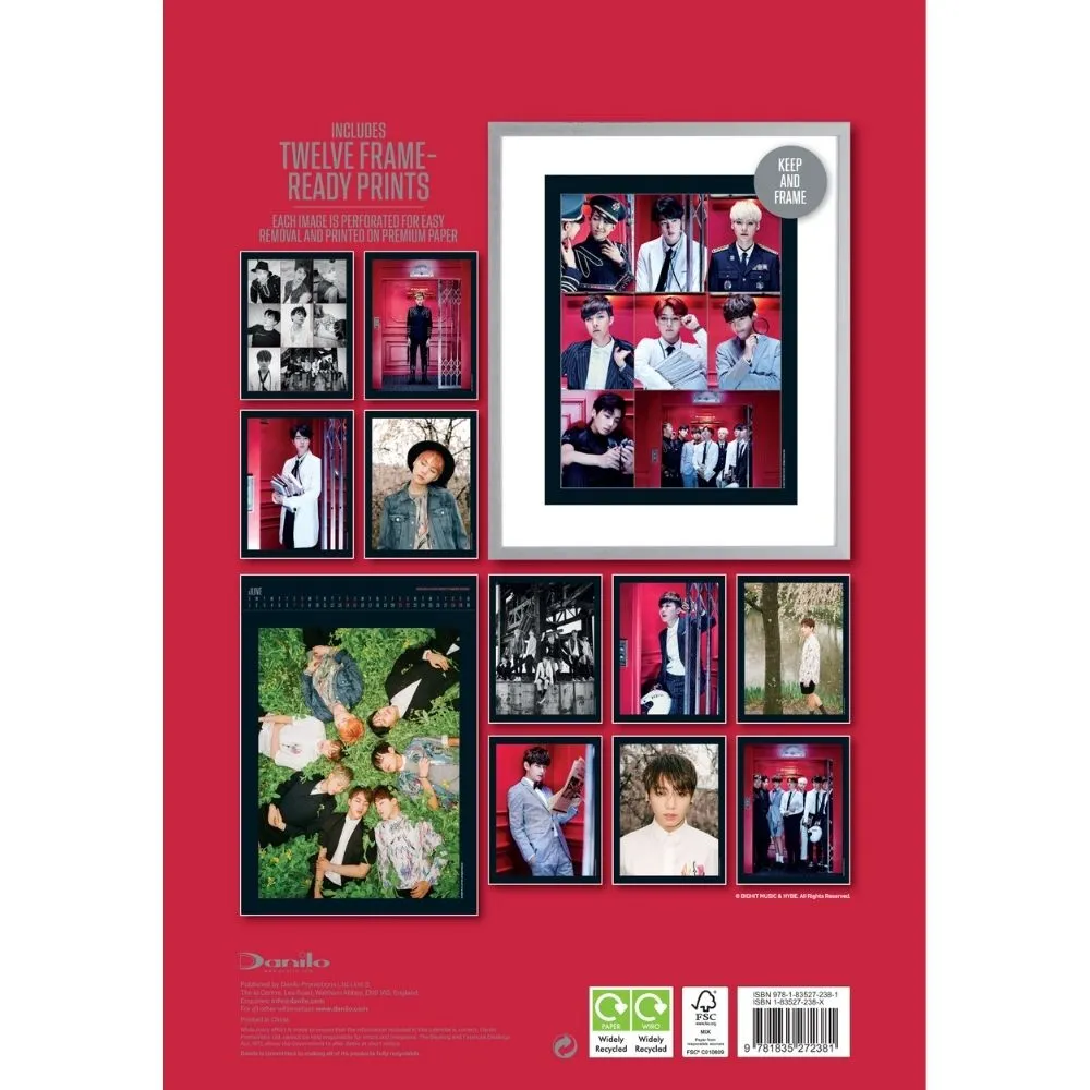 BTS 2025 A3 DELUXE CALENDAR