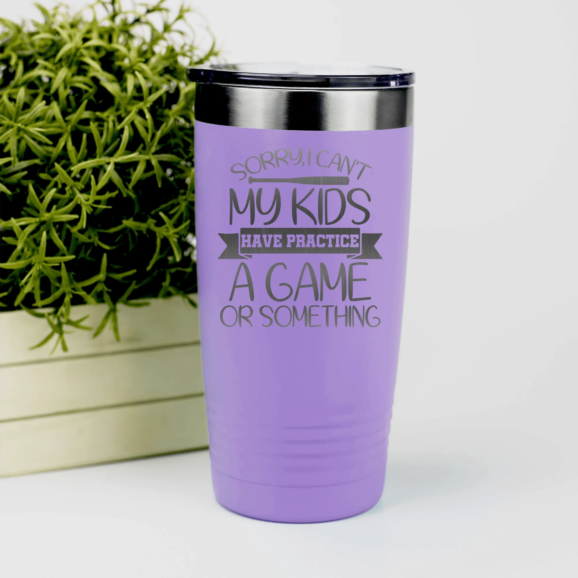 Busy Ballpark Nights Tumbler