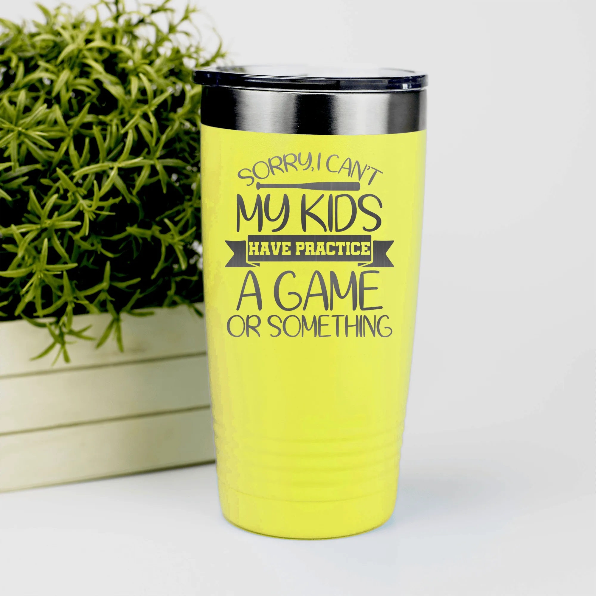 Busy Ballpark Nights Tumbler