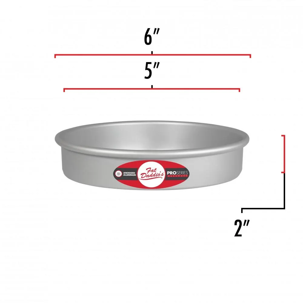 Cake Pan 5x2 Fixed Bottom