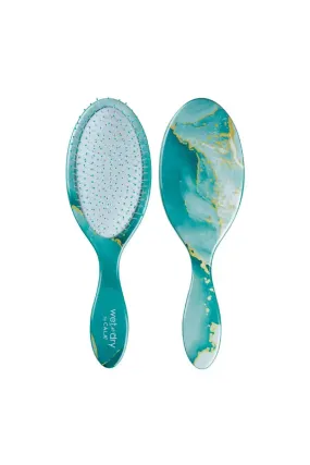 CALA Wet-N-Dry Detangling Hair Brush - Blue Swirl