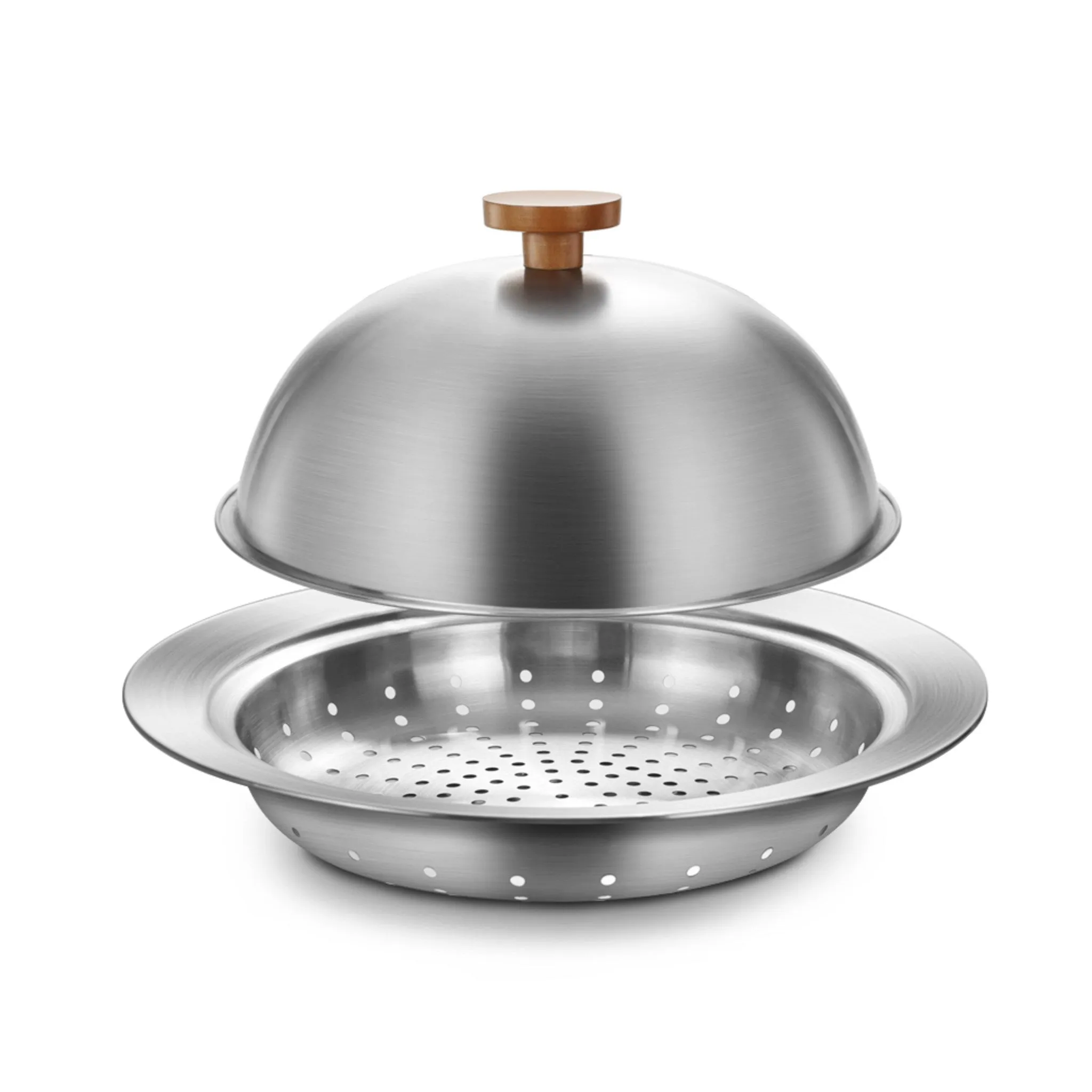 Casaeni Stainless Steel Dome Steamer Set, 28cm - 🏆 #50 - Kitchen Essentials - Best of December