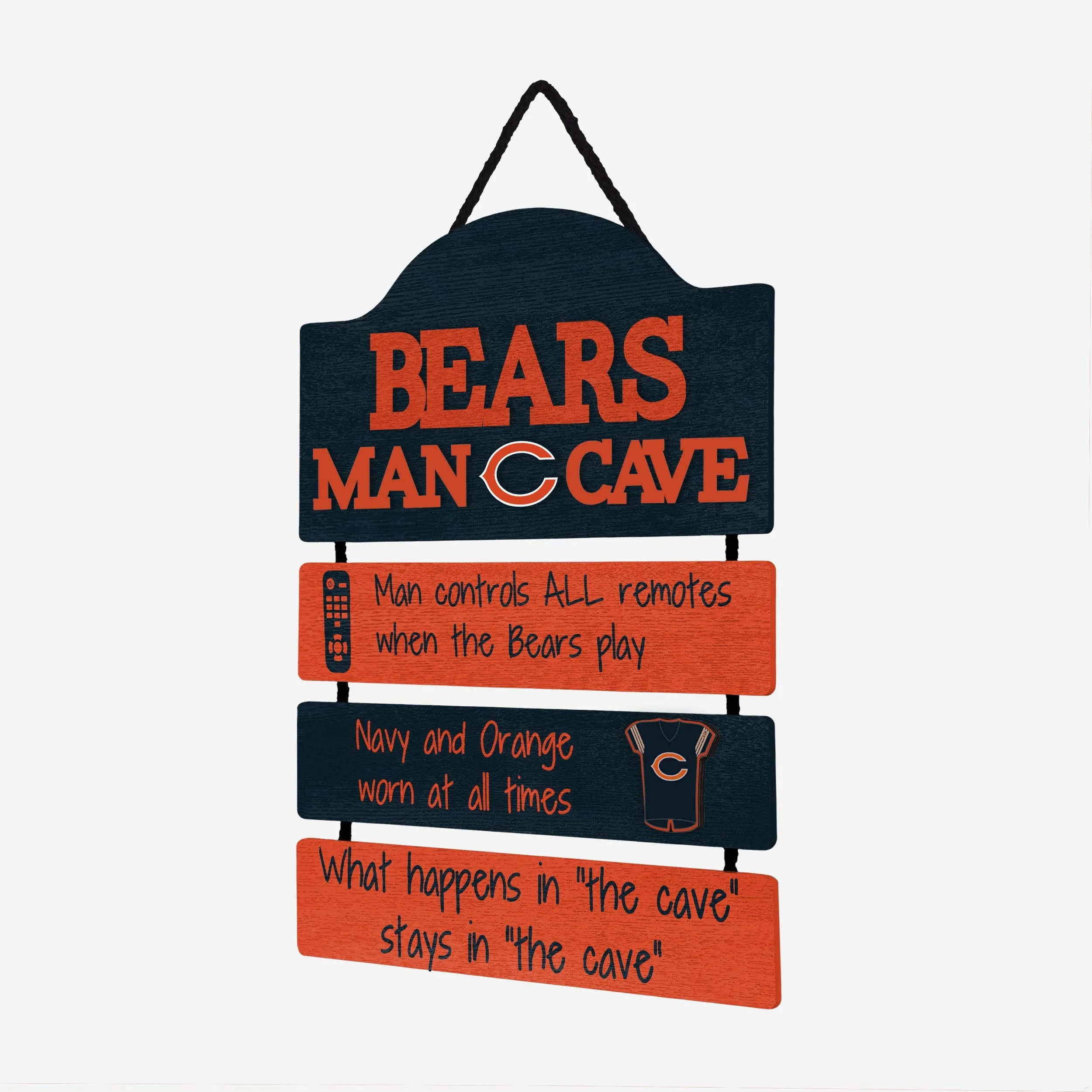 Chicago Bears Mancave Sign