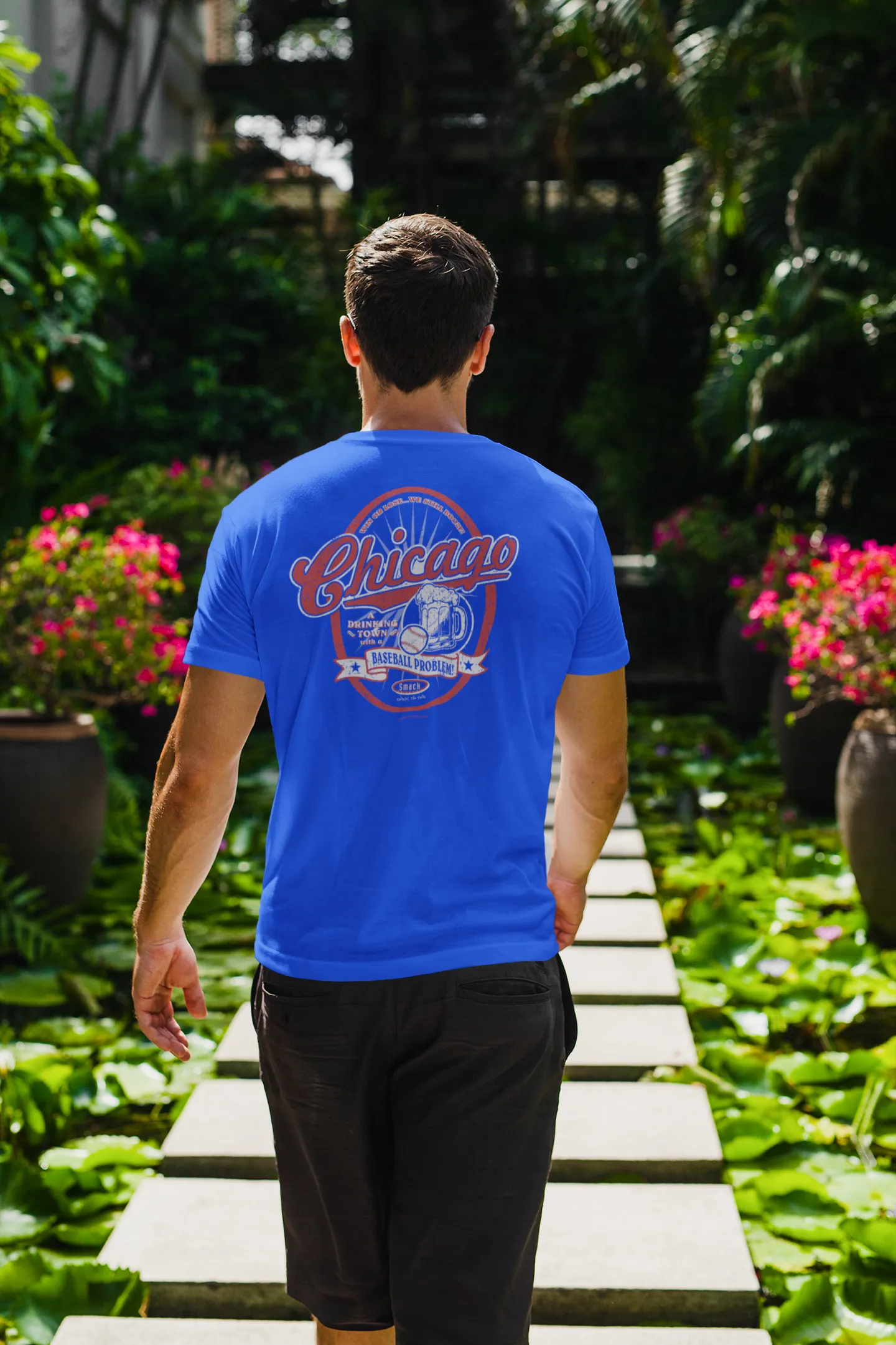 Chicago Pro Baseball Shirt | Buy Fan Gear for Chicago Baseball | Chicago a Drinking Town with a Baseball Problem