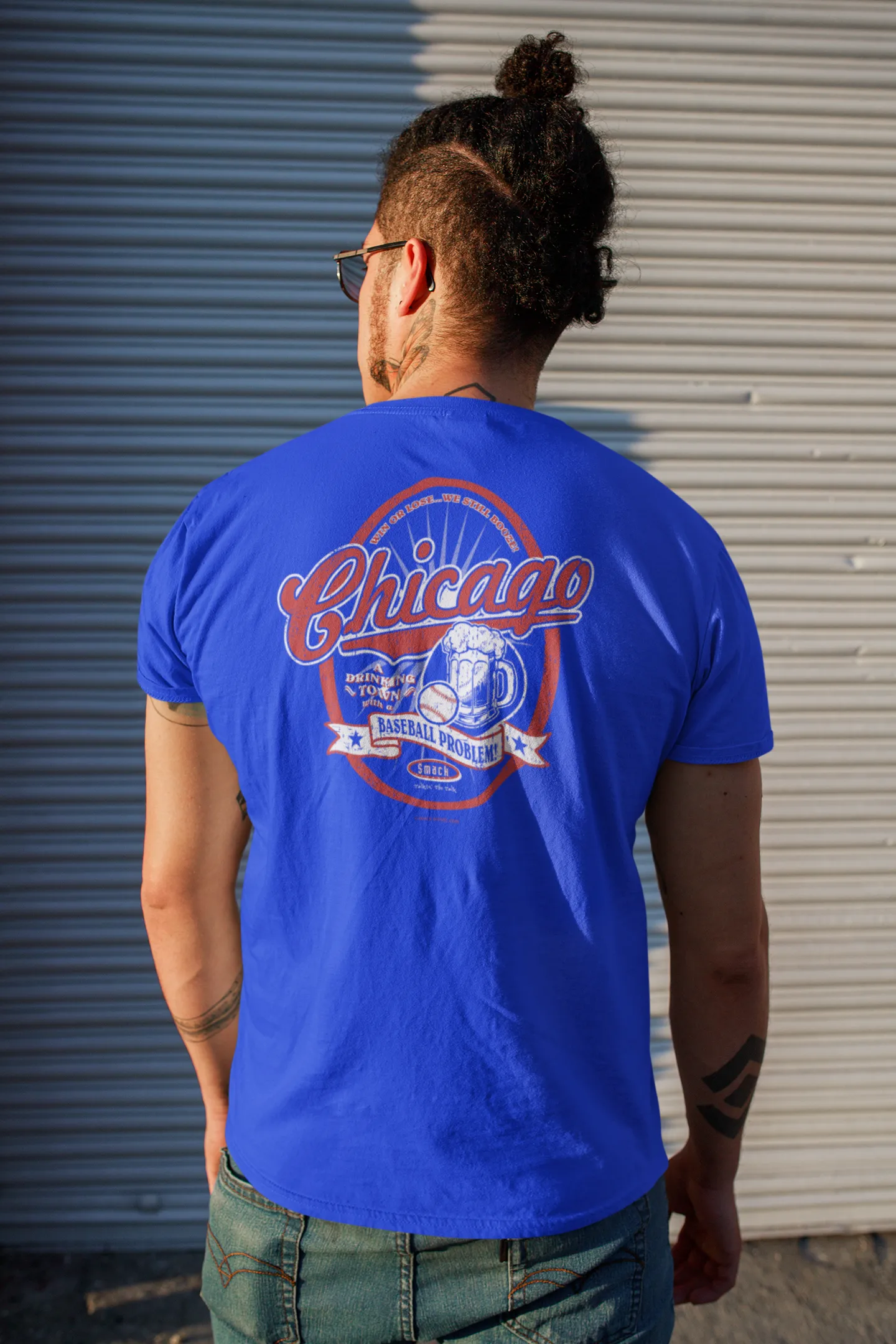 Chicago Pro Baseball Shirt | Buy Fan Gear for Chicago Baseball | Chicago a Drinking Town with a Baseball Problem