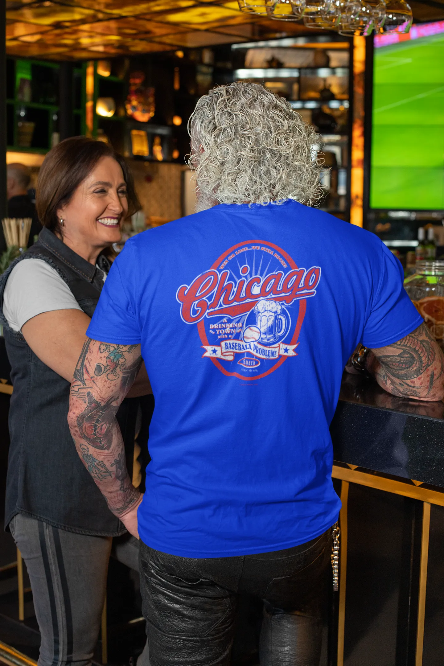 Chicago Pro Baseball Shirt | Buy Fan Gear for Chicago Baseball | Chicago a Drinking Town with a Baseball Problem