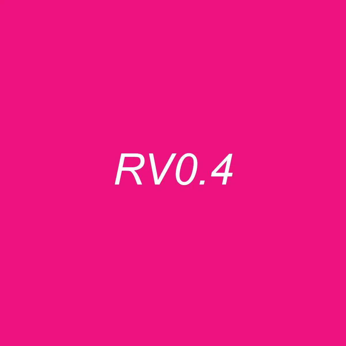 Chisel Ink - RV0.4 Hot Pink