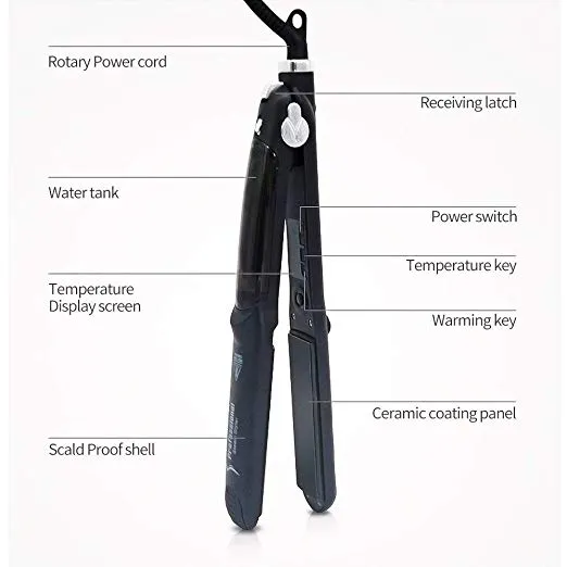 Codace Steam Vapor Hair Straightener