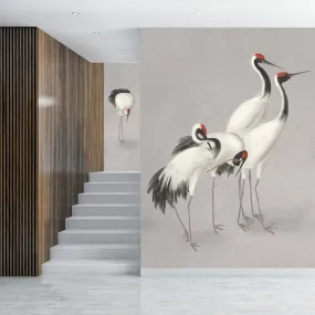 Crowned Crane Wall Mural