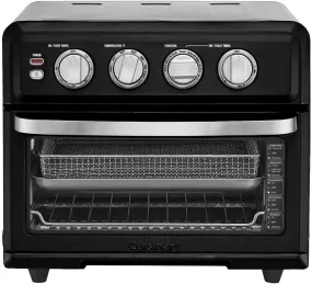 Cuisinart Air Fryer Toaster Oven with Grill, Matte Black - Certified Refurbished