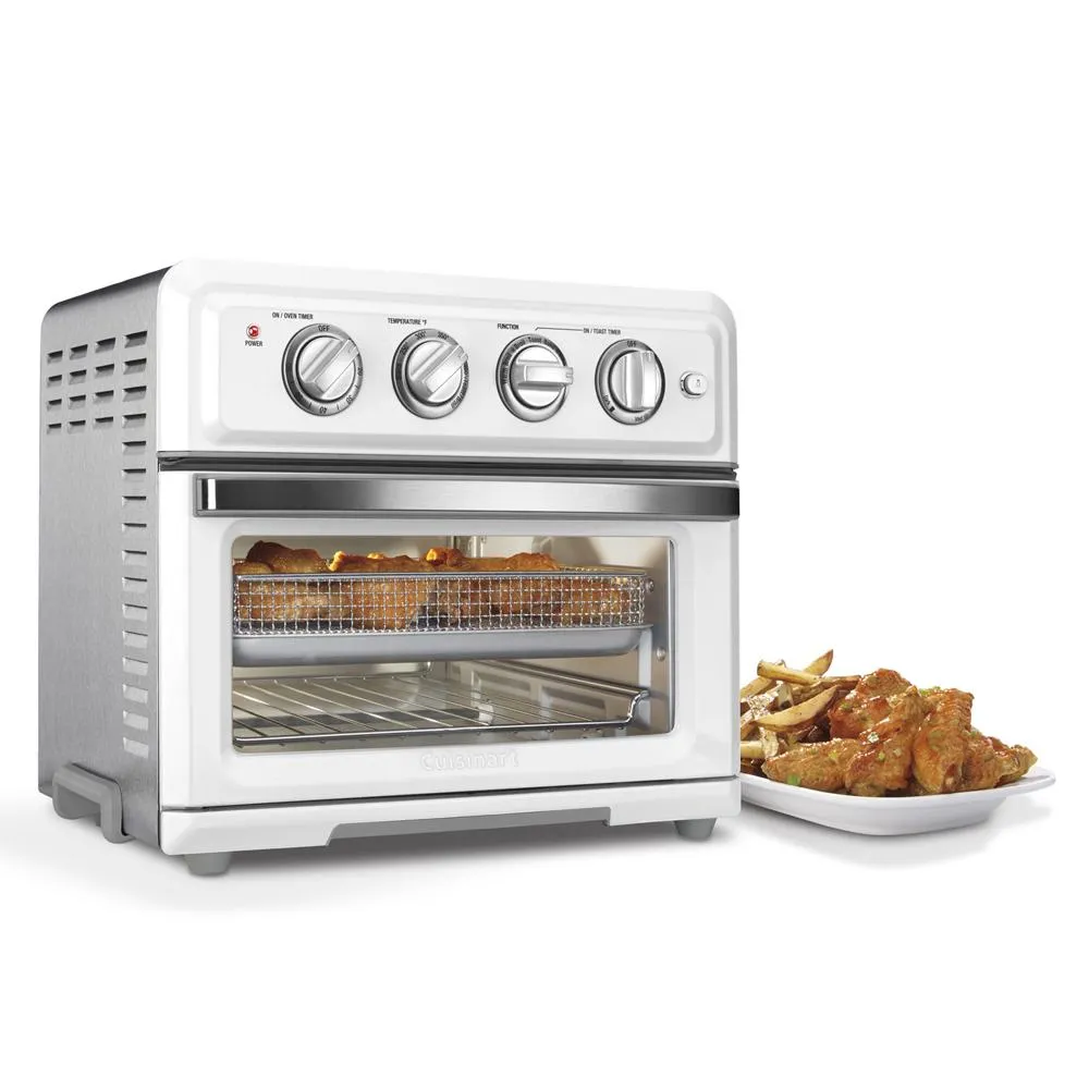 Cuisinart Convection Toaster Oven Air Fryer White   1 Year Extended Warranty