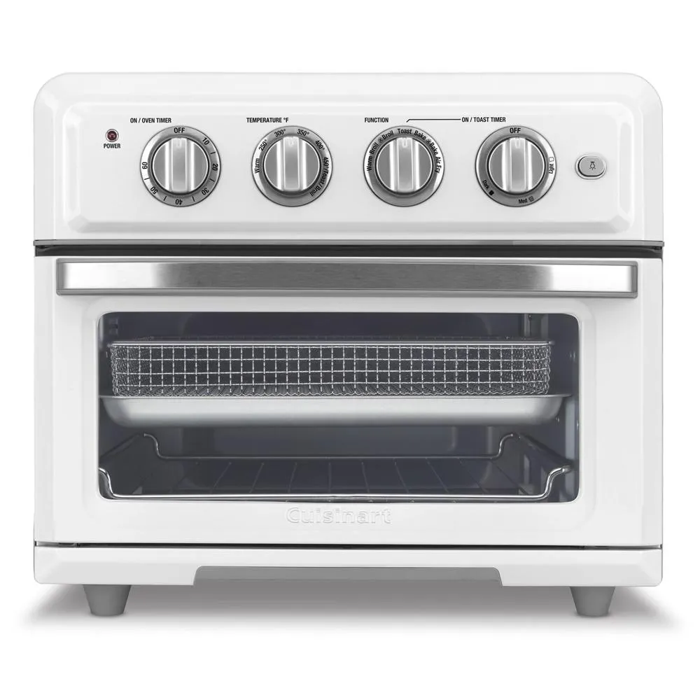 Cuisinart Convection Toaster Oven Air Fryer White   1 Year Extended Warranty