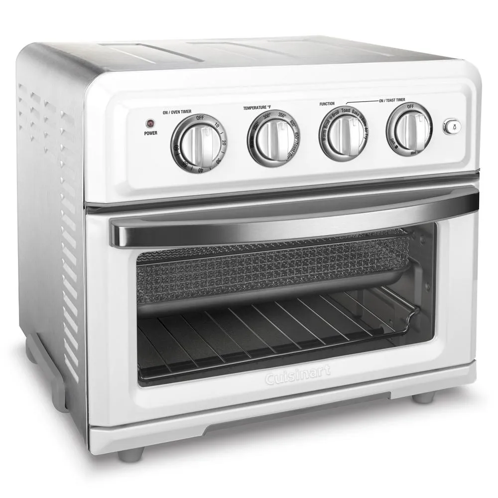 Cuisinart Convection Toaster Oven Air Fryer White   1 Year Extended Warranty