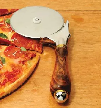 Deluxe 4" SS Pizza Slicer