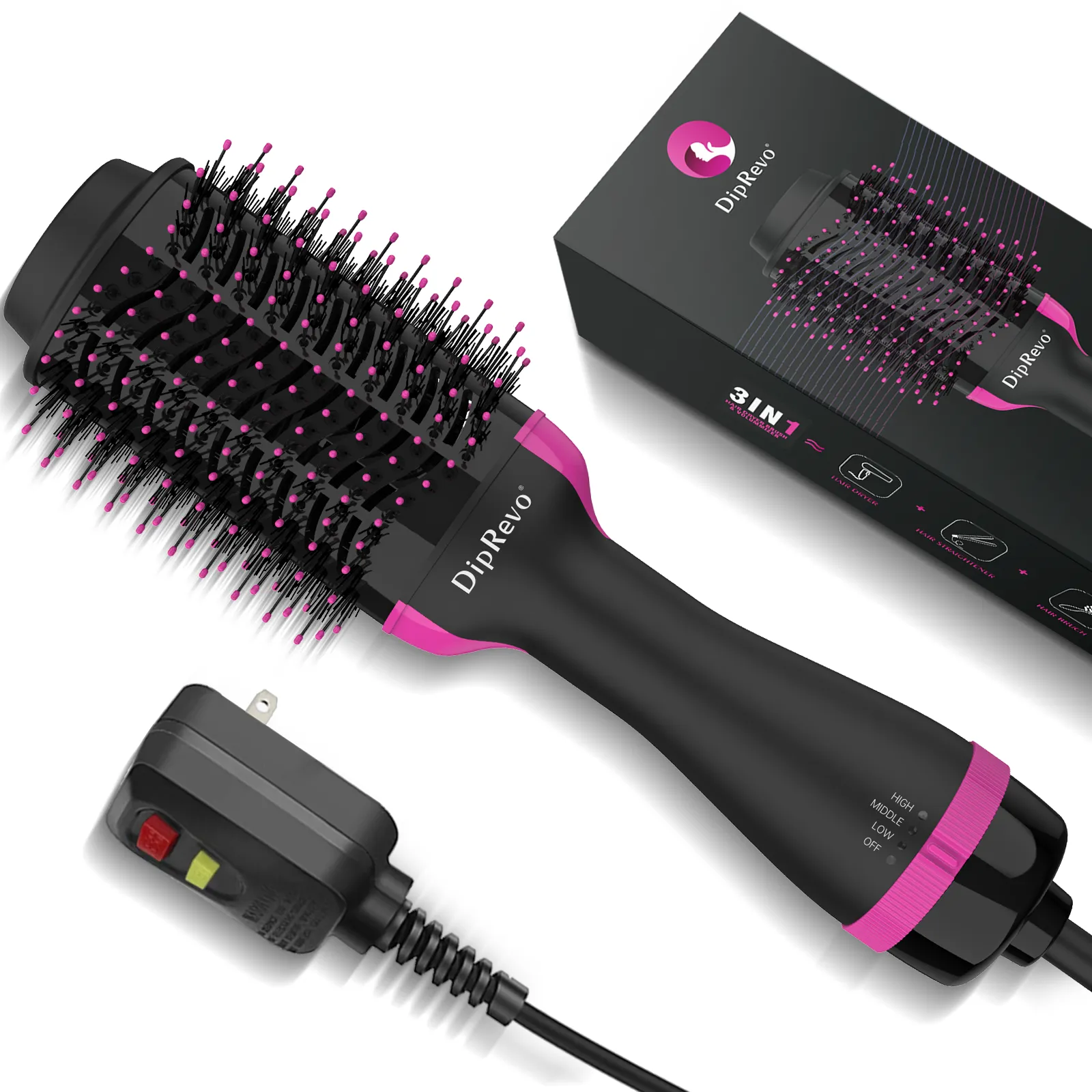 DipRevo® Hair Dryer Brush