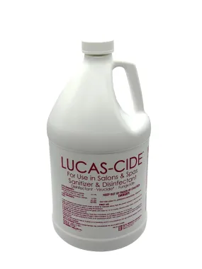 Disinfectant Sanitizer Lucas Cide Pink Ready To Use 1 Gallon