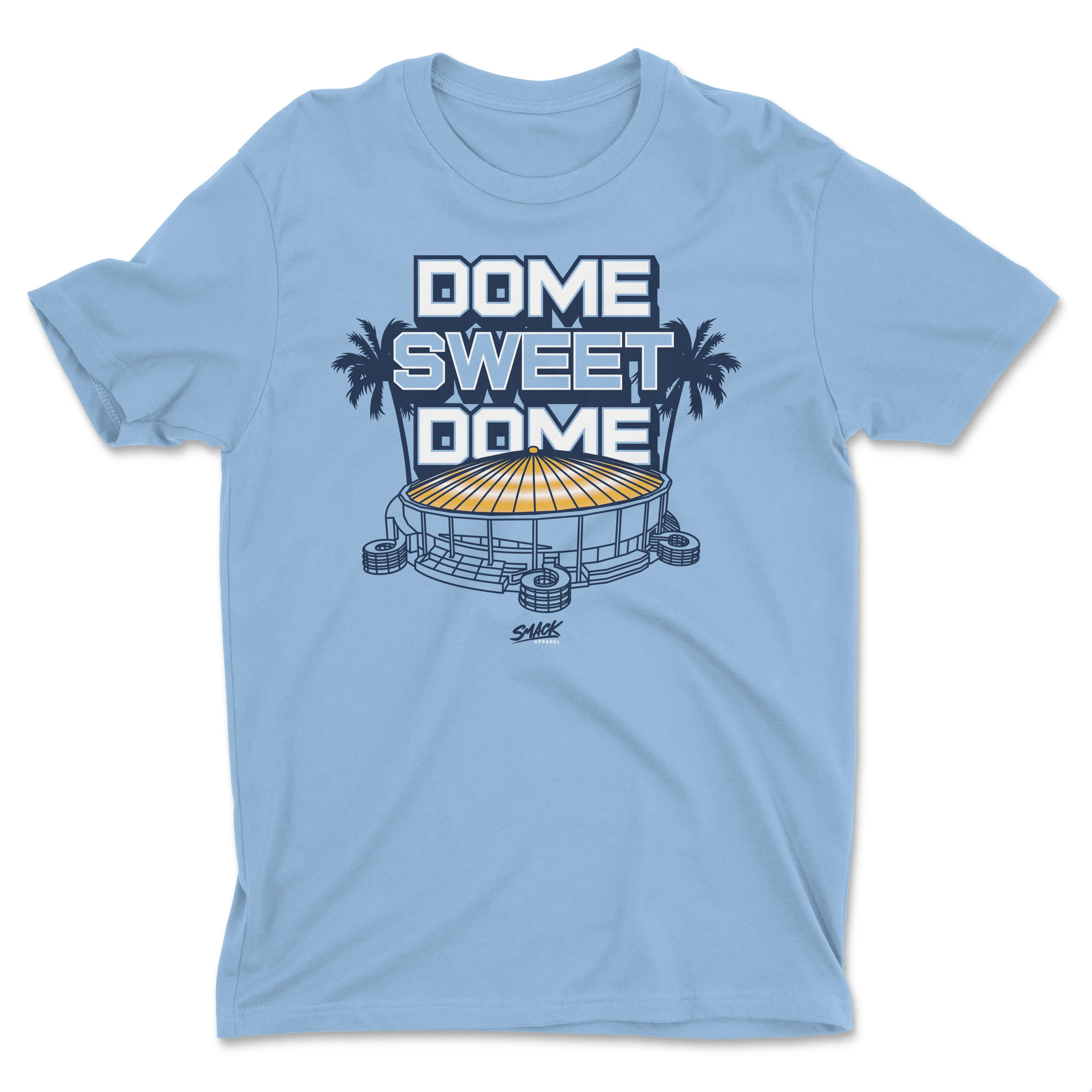 Dome Sweet Dome T-Shirt for TB Baseball Fans (SM-5XL)