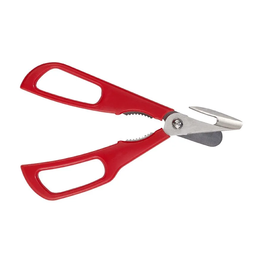 Edge Design Seafood Shears - Detachable - Red