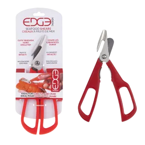 Edge Design Seafood Shears detachable - Red