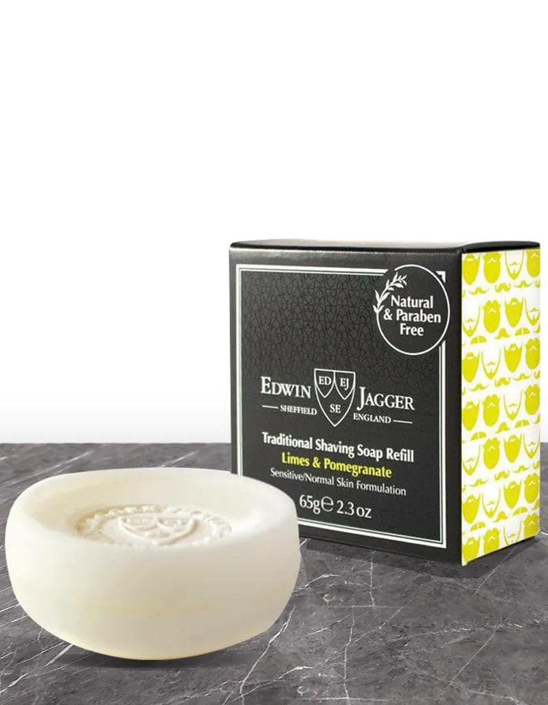 Edwin Jagger - Shaving Soap - Limes & Pomegranate